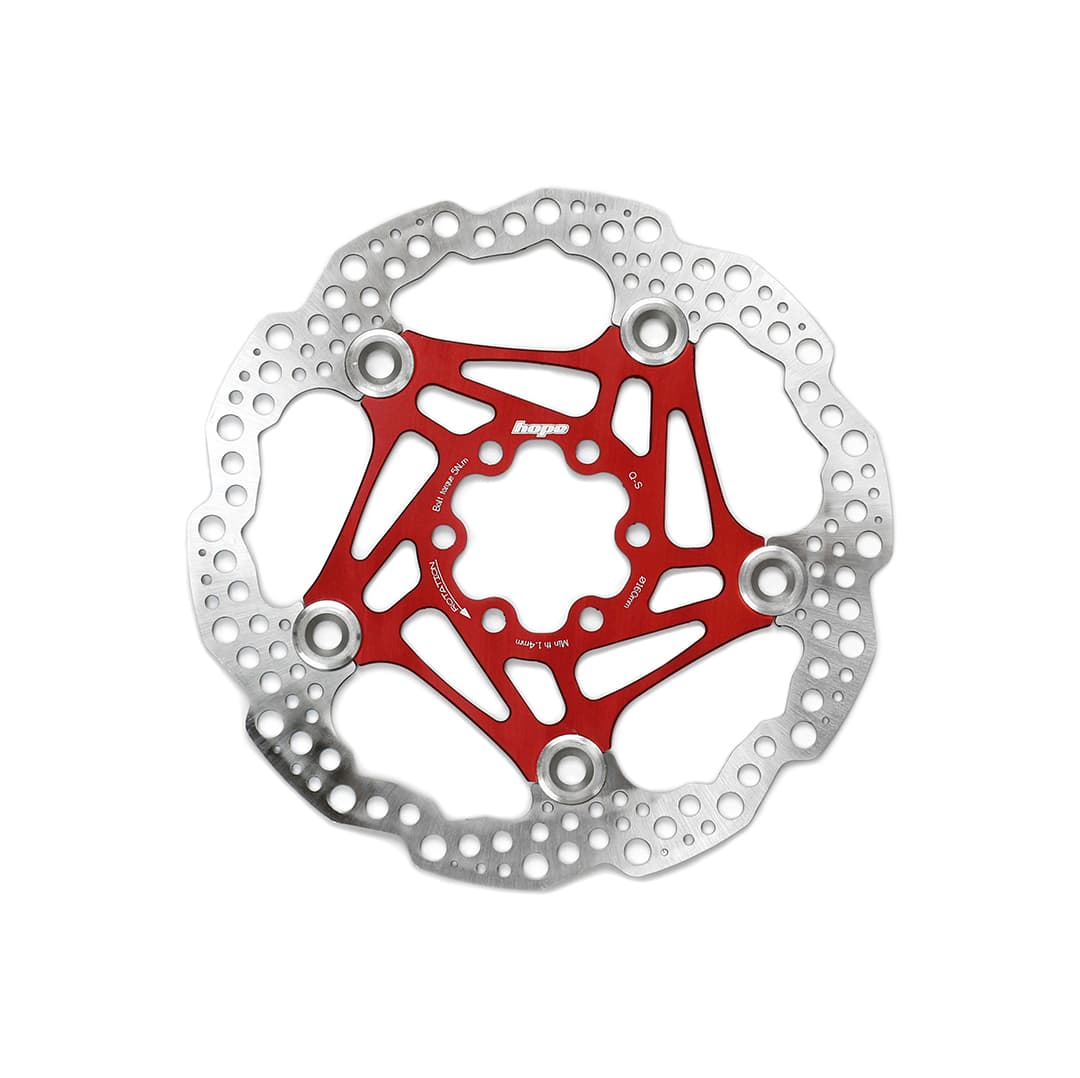 Hope Floating Disc 160mm Red