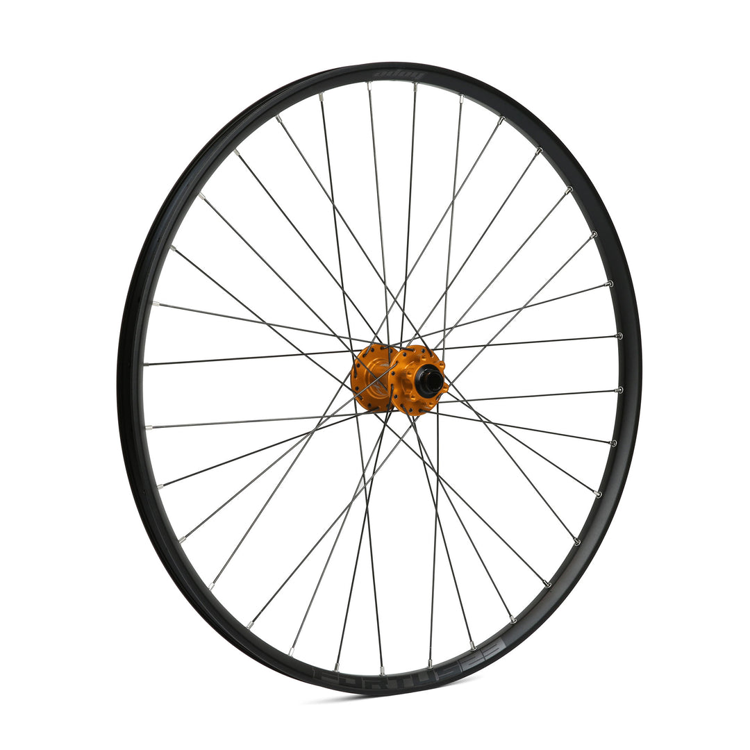 Hope Fortus 27.5 Front Wheel 23W Boost Orange