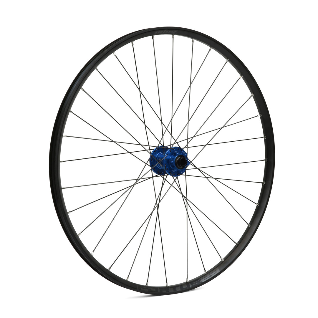 Hope Fortus 27.5 Front Wheel 23W Non Boost Blue