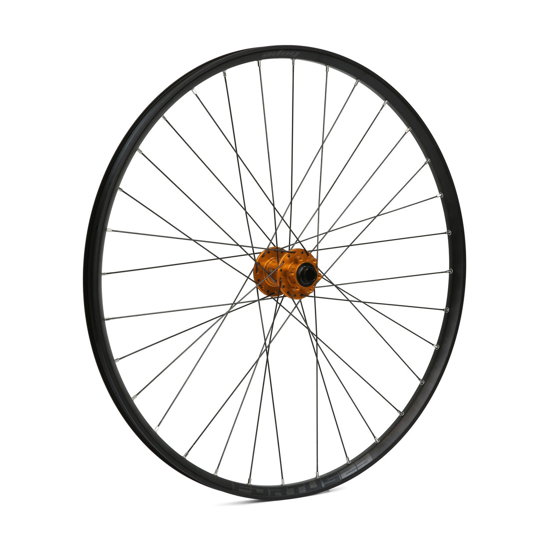 Hope Fortus 27.5 Front  Wheel 23W Non Boost Orange