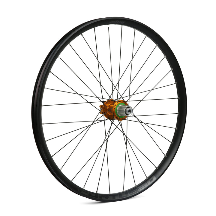 Hope Fortus 30W Rear Wheel 27.5 Shimano Alloy Freehub Orange