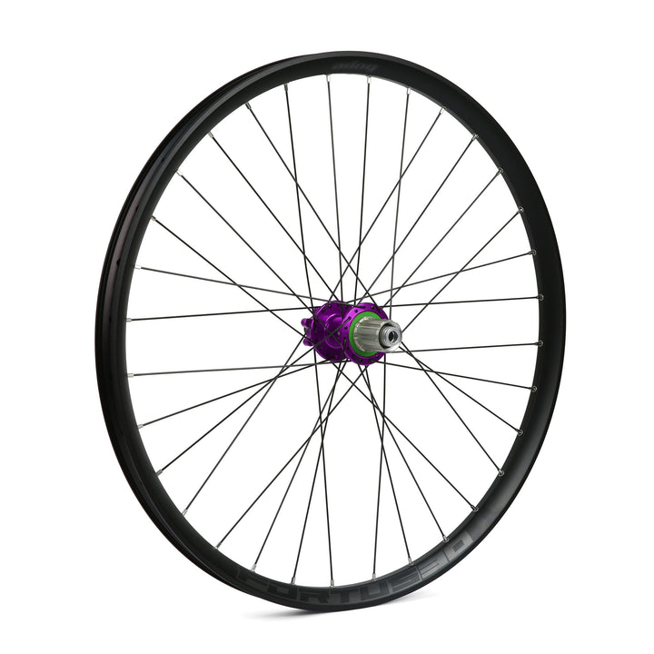 Hope Fortus 30W Rear Wheel 27.5 Shimano Alloy Freehub Purple