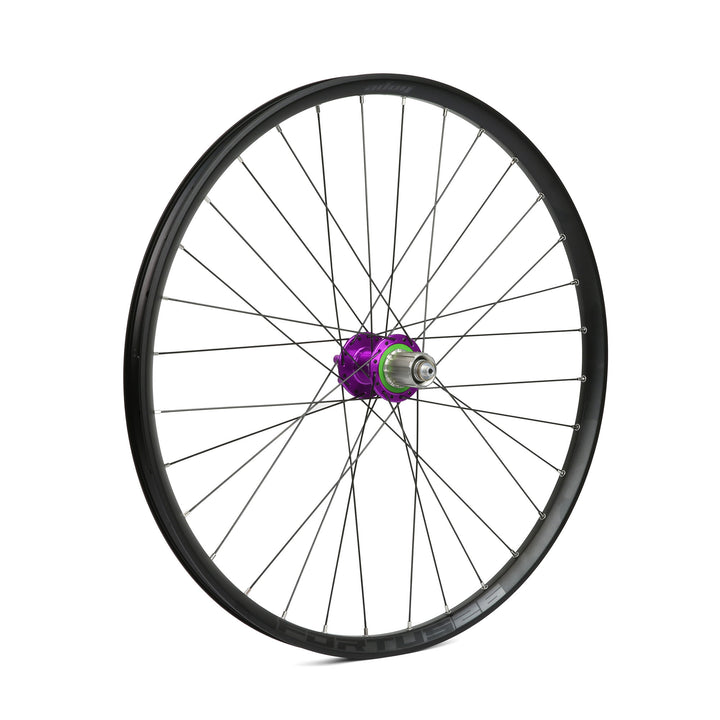 Hope Fortus 26W Rear Wheel 26" Non Boost Shimano Alloy Freehub Purple
