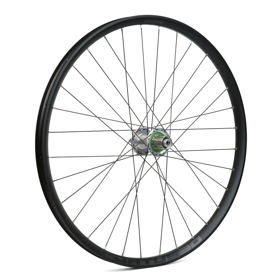 Hope Fortus 29" Rear Wheel 150/157 mm DH 7 Speed Hub Shimano HG Steel Silver