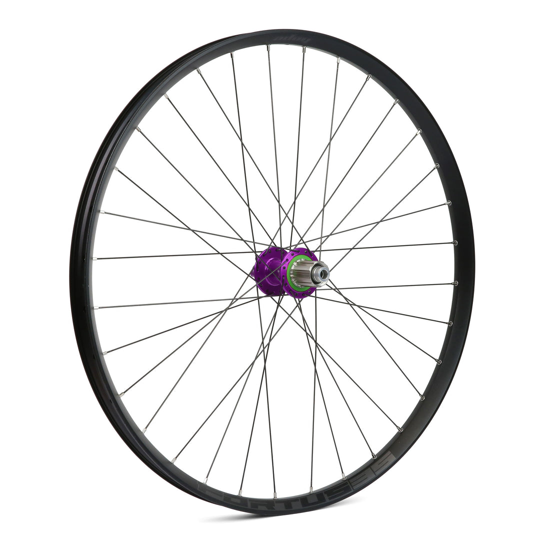 Hope Fortus 35W Rear Wheel 29" Purple Boost Shimano Steel Freehub