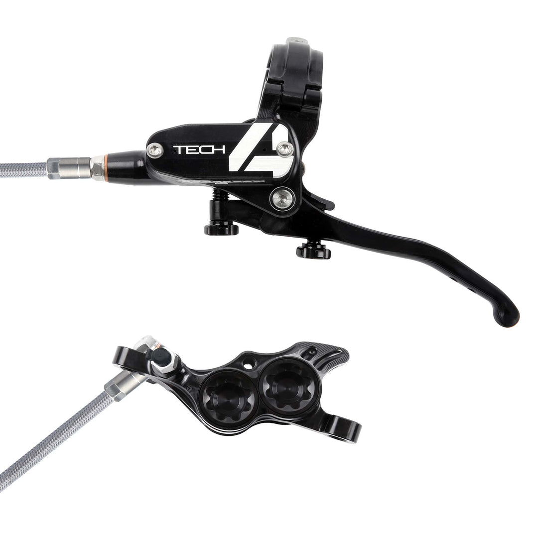 Hope Tech 4 Black Black T4 E4 Braided Disc Brake
