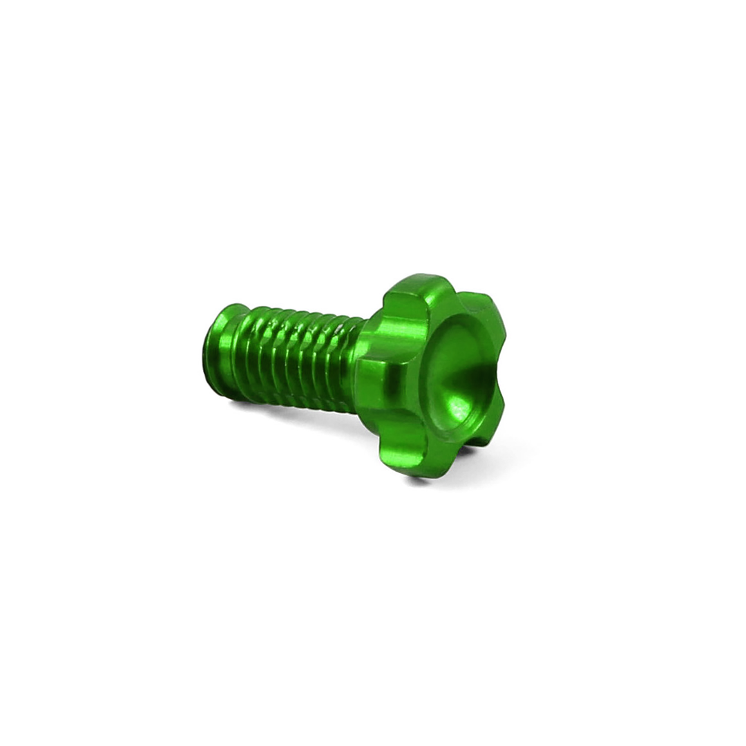 Tech Master Cylinder Bite Point Adjustment and Reach Adjuster Screw Green