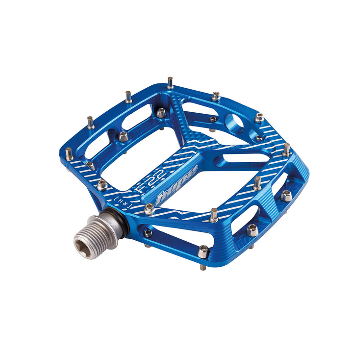 Hope F22 Flat Pedals Blue