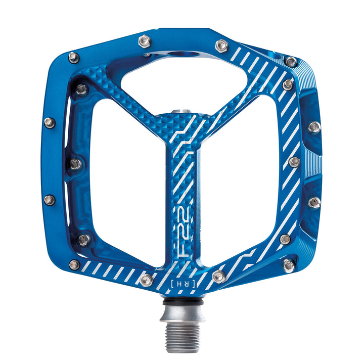 Hope F22 Flat Pedals Blue