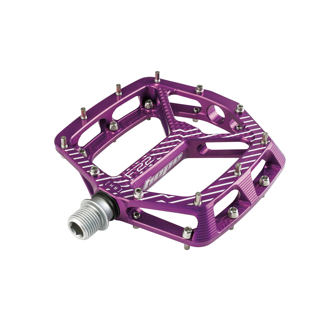 Hope F22 Flat Pedals Purple