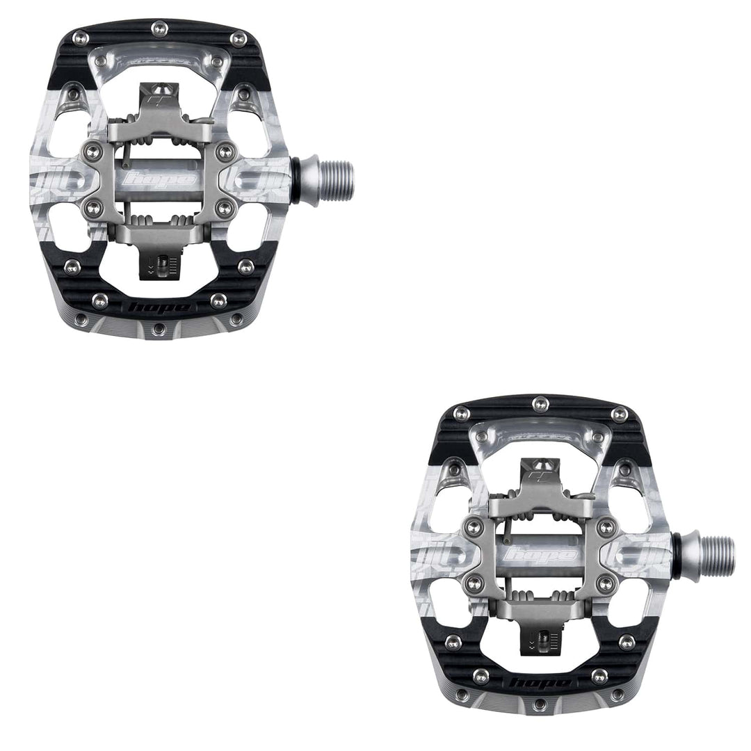 Hope Tech Union Gravity SPD Pedals Silver