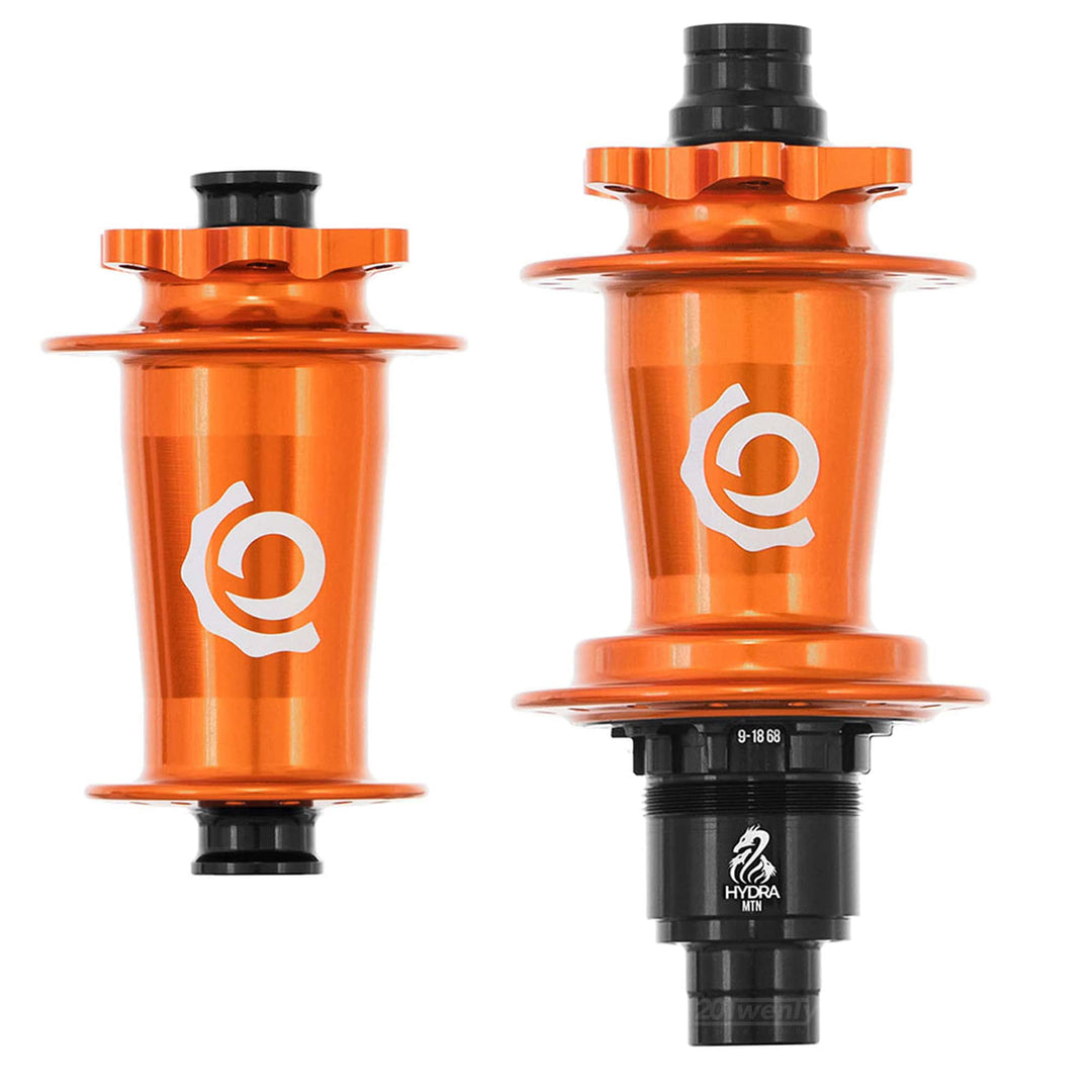 Industry Nine Hydra Hubs (Pair) Orange