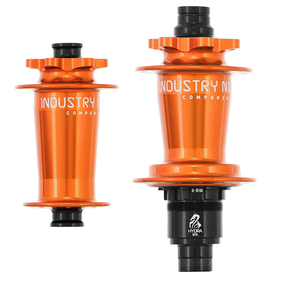 Industry Nine Hydra Hubs (Pair) Orange