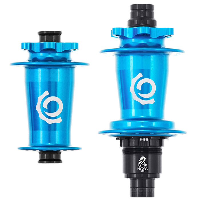 Industry Nine Hydra Hubs (Pair) Turqusoie I9 Logo Side