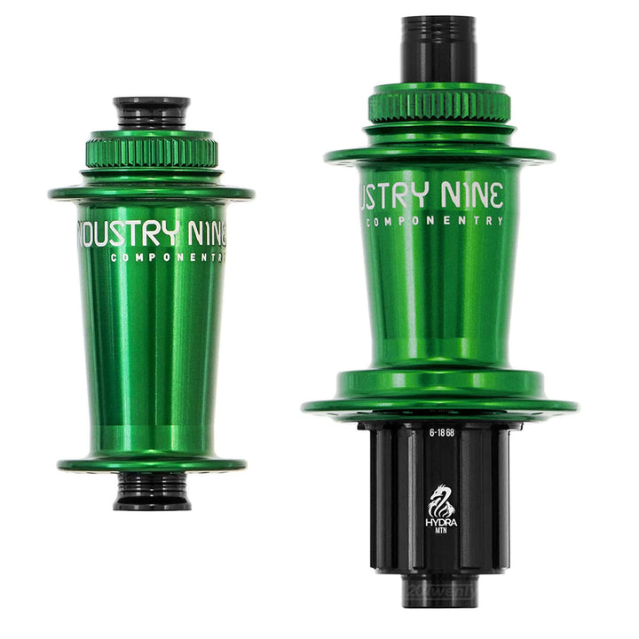 Industry Nine Hydra Classic Hubs Centerlock Green