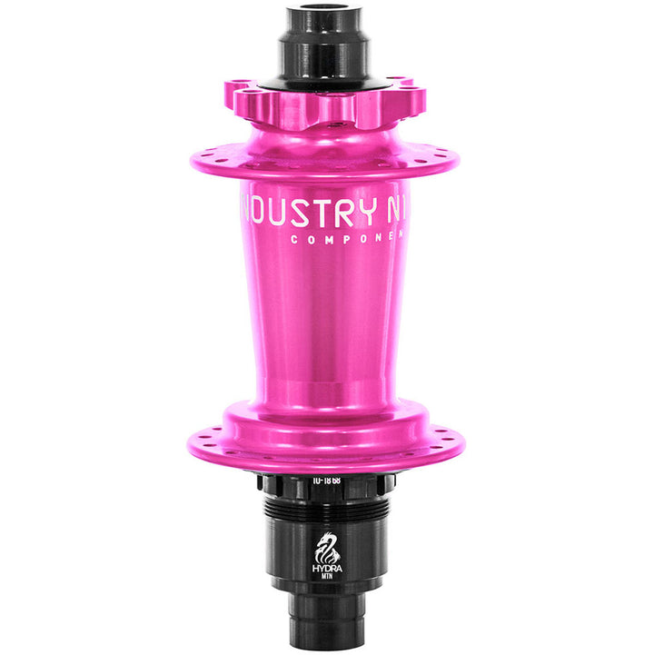 Industry Nine Hydra Classic Rear SuperBoost 6 Bolt Shimano HG Pink 28h