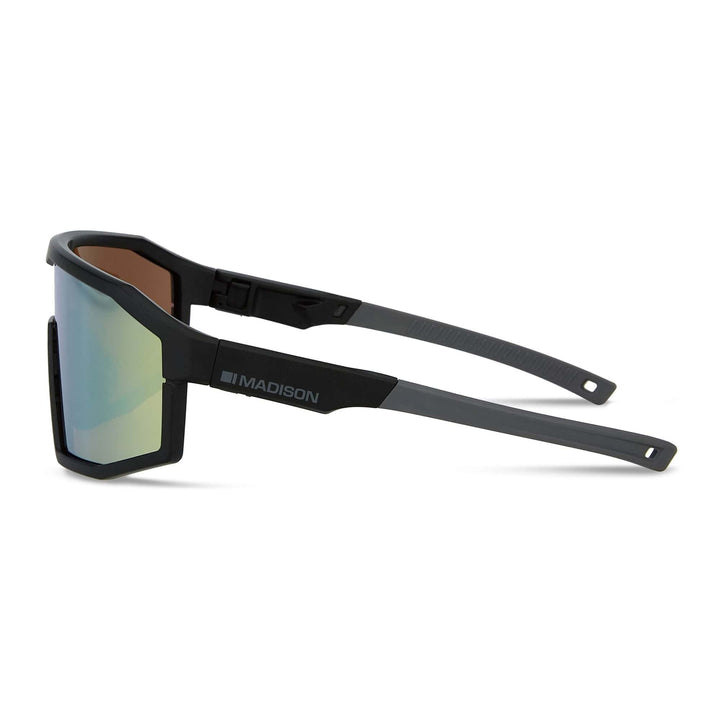 Madison Enigma Glasses With 3 Lenses - Matt Black