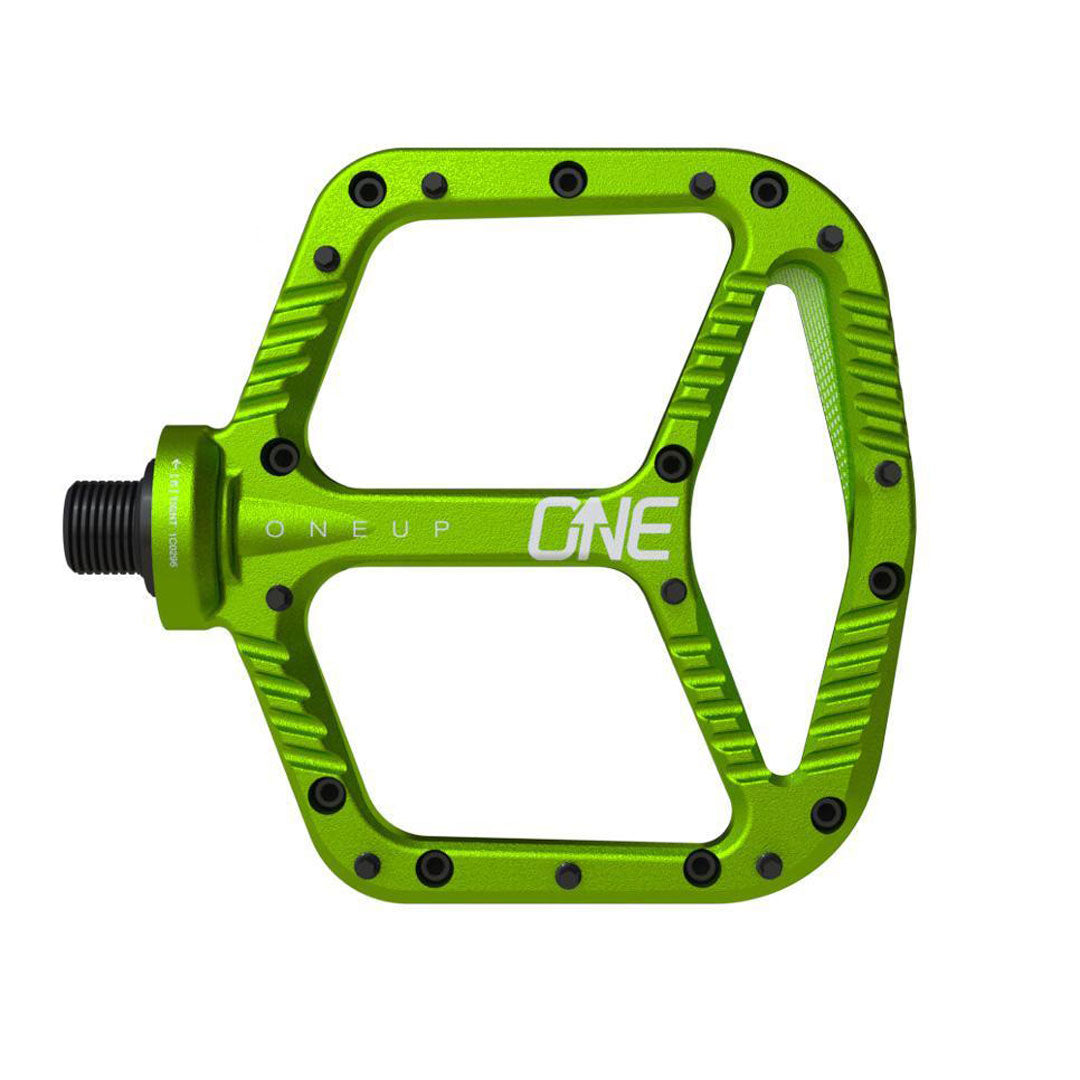 OneUp Aluminium Pedal Green