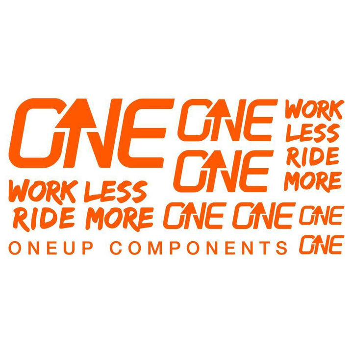 OneUp Components Decal Kit Orange