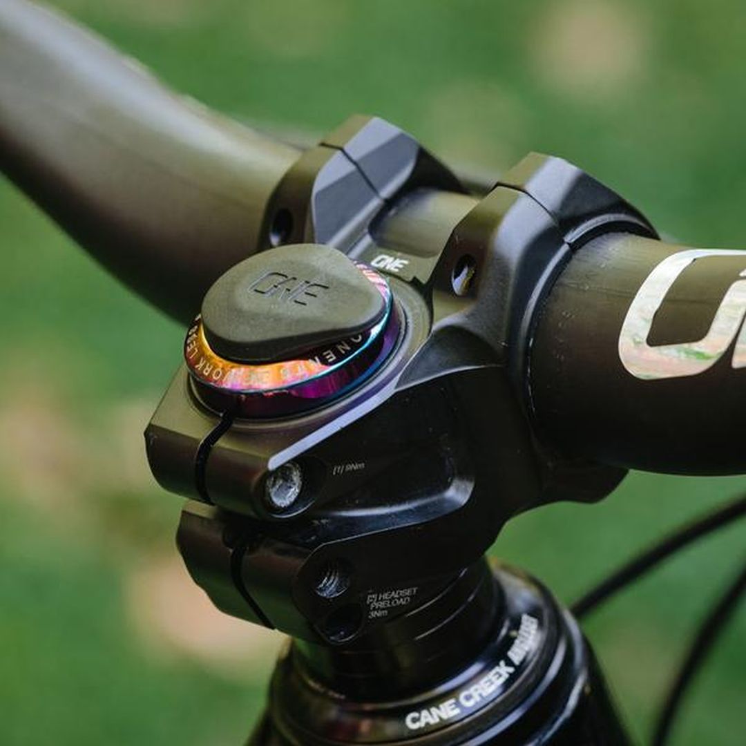 OneUp Components EDC Threadless Carrier Oil Slick Fitted