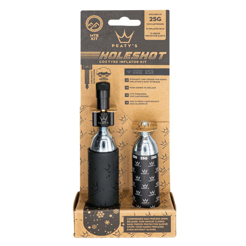 Peaty's Holeshot CO2 Inflater MTB Black