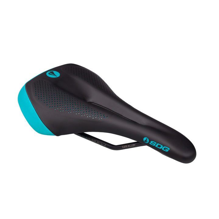 SDG Allure V2 Women's Lux-Alloy Saddle Black/Turquoise
