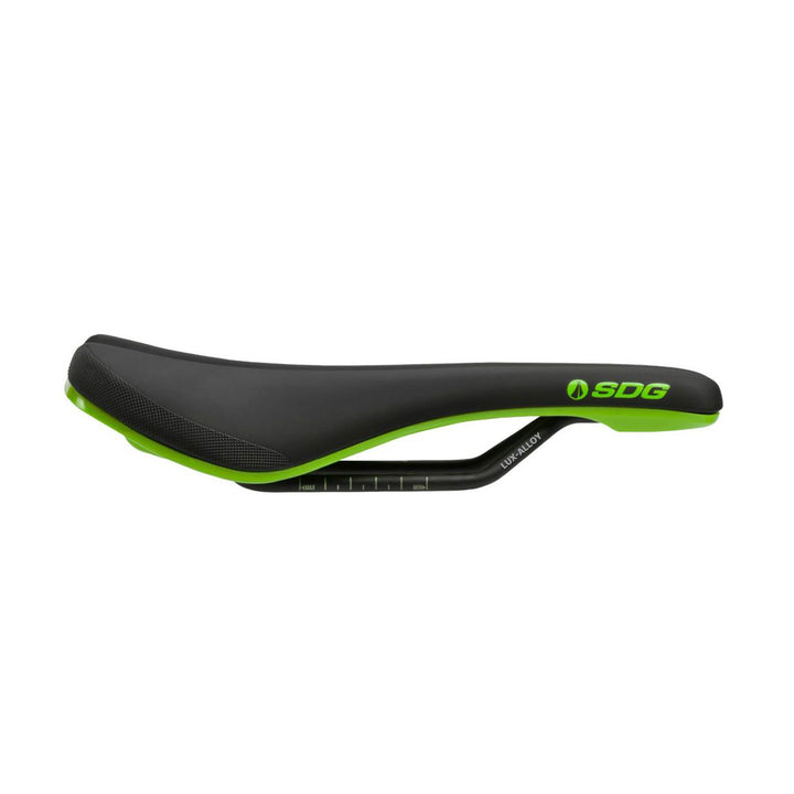 SDG Bel Air V3 Lux Alloy Saddle Side Green