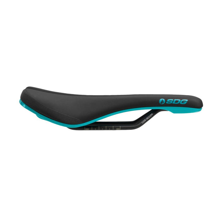 SDG Bel Air V3 Lux Alloy Saddle Side Turquoise