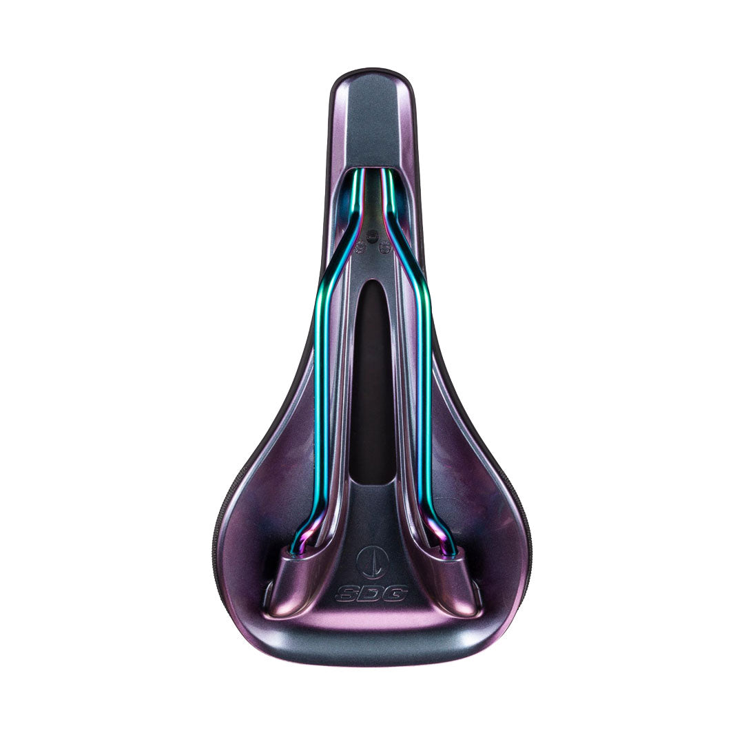 SDG Bel Air V3 Lux Alloy Saddle Bottom Oil Slick