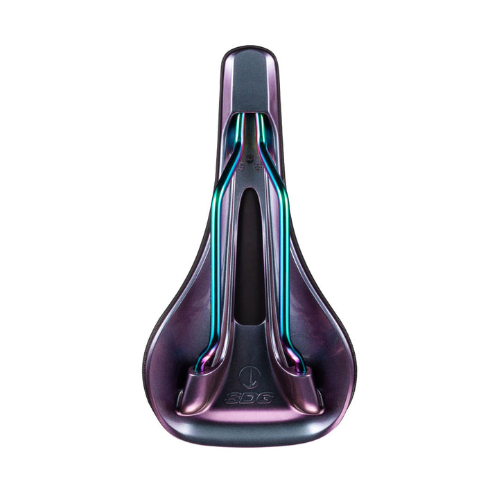 SDG Bel Air V3 Lux Alloy Saddle Bottom Oil Slick