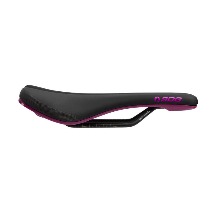 SDG Bel Air V3 Lux Alloy Saddle Side Purple