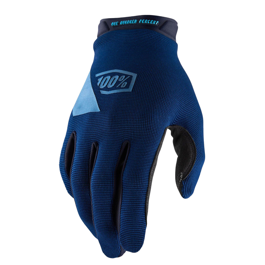 100% Ridecamp Mountain Bike Gloves Blue
