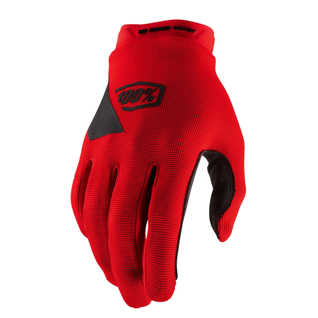 100% Ridecamp Mountain Bike Gloves Red
