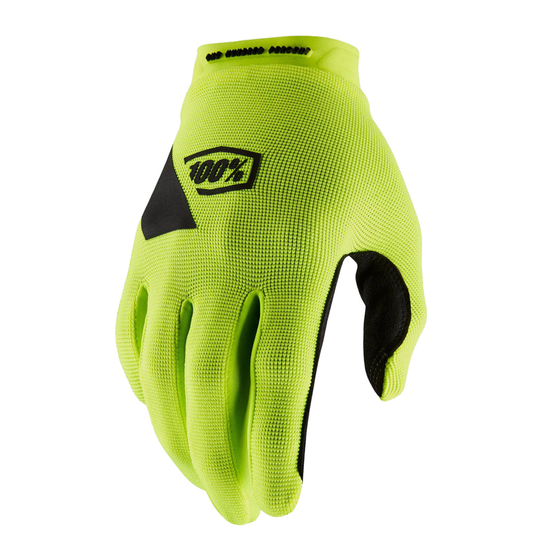100% Ridecamp Mountain Bike Gloves Yellow