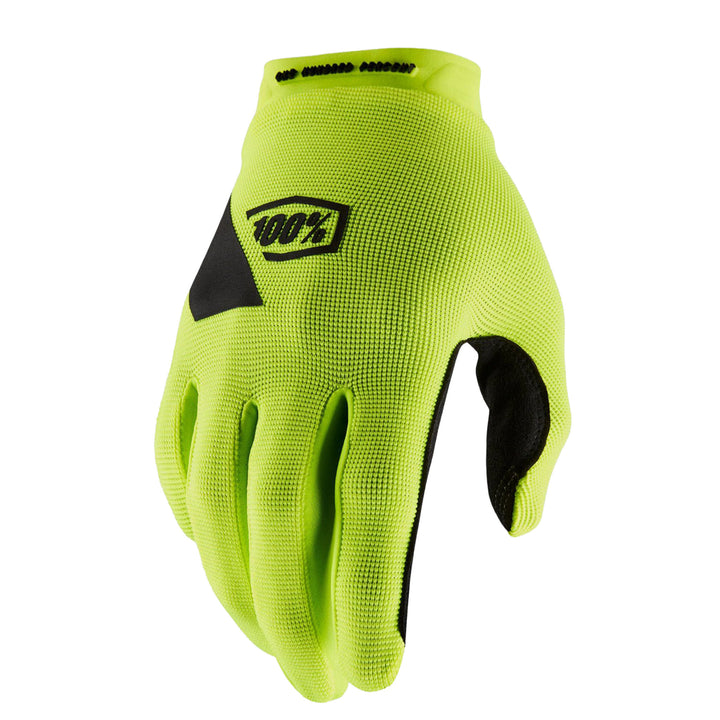 100% Ridecamp Mountain Bike Gloves Yellow
