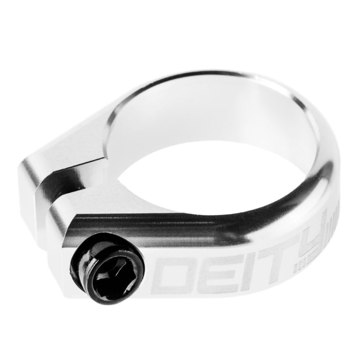 Deity Circuit Mountain Bike Seat Clamp in Silver