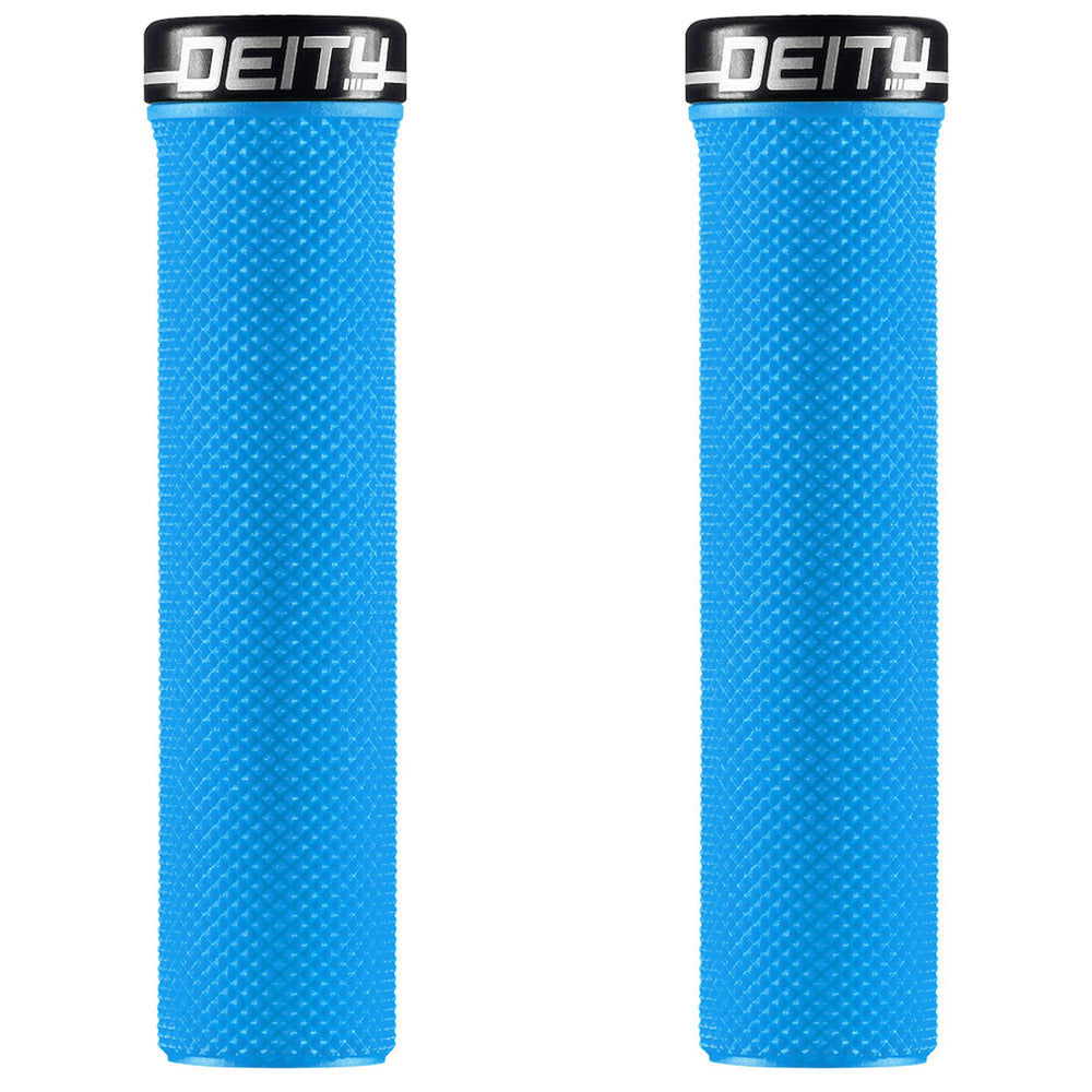 Deity Slimfit Mountain Bike Grips Turquoise