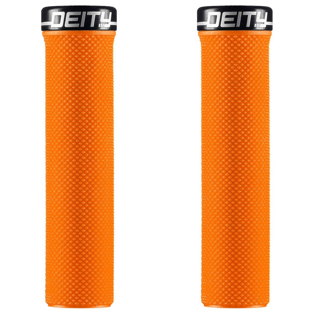 Deity Slimfit Mountain Bike Grips Orange