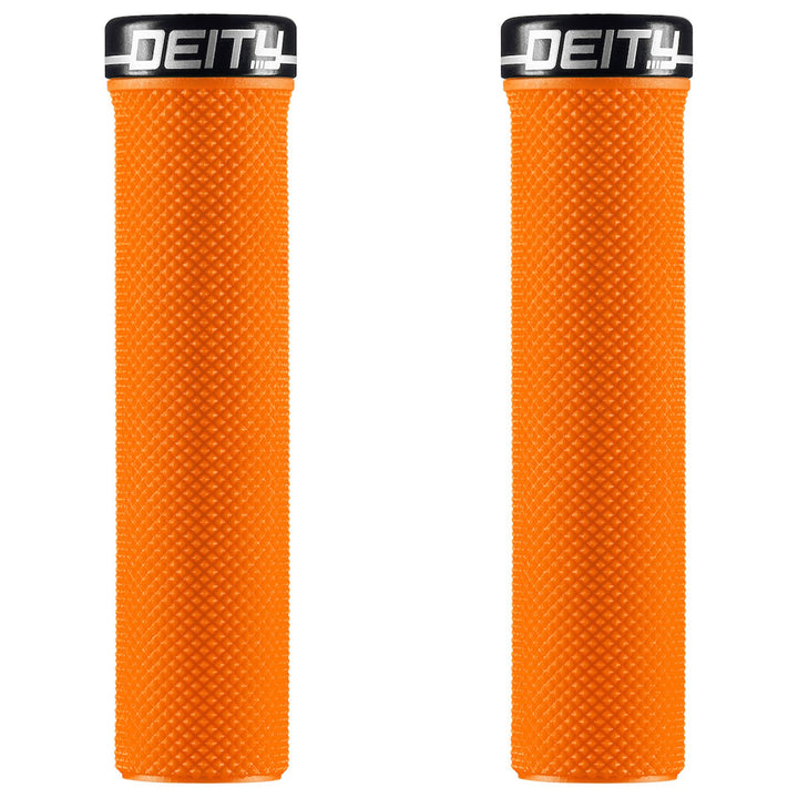 Deity Slimfit Mountain Bike Grips Orange