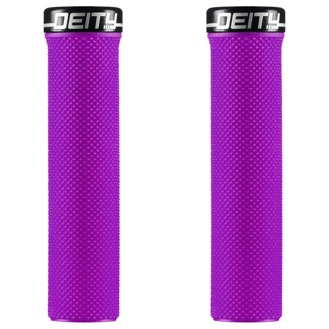 Deity Slimfit Mountain Bike Grips Purple