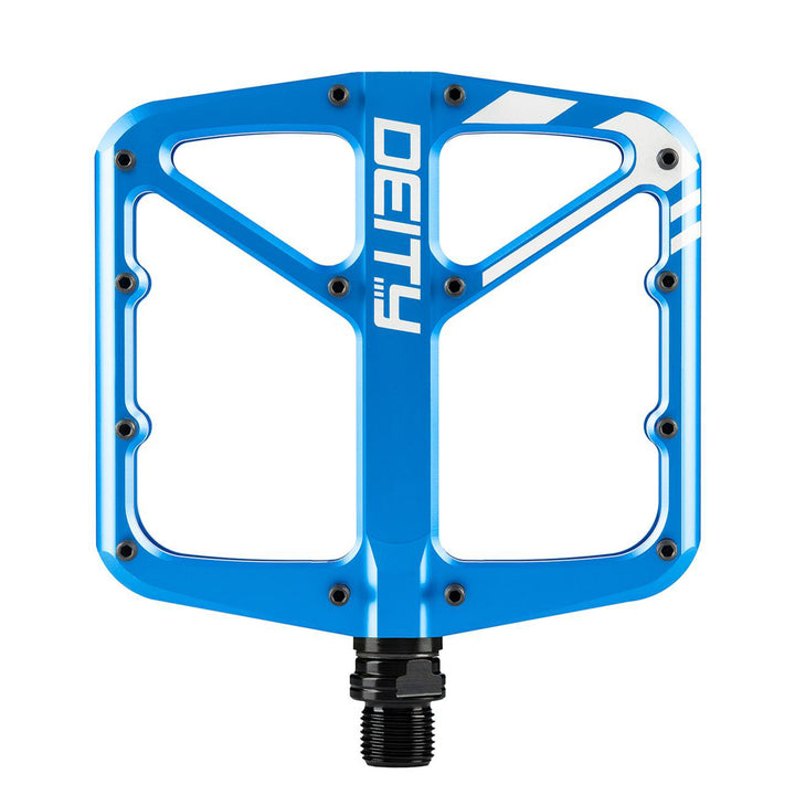 Deity Supervillain Mountain Bike Pedals Blue