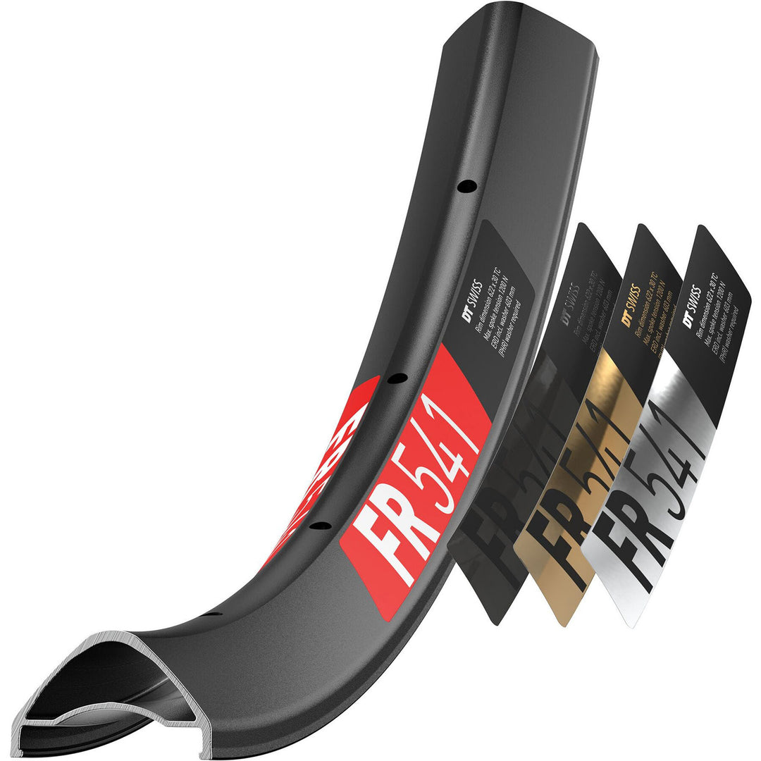 DT Swiss FR 541 Rim Black Mountain Bike Rim Decals