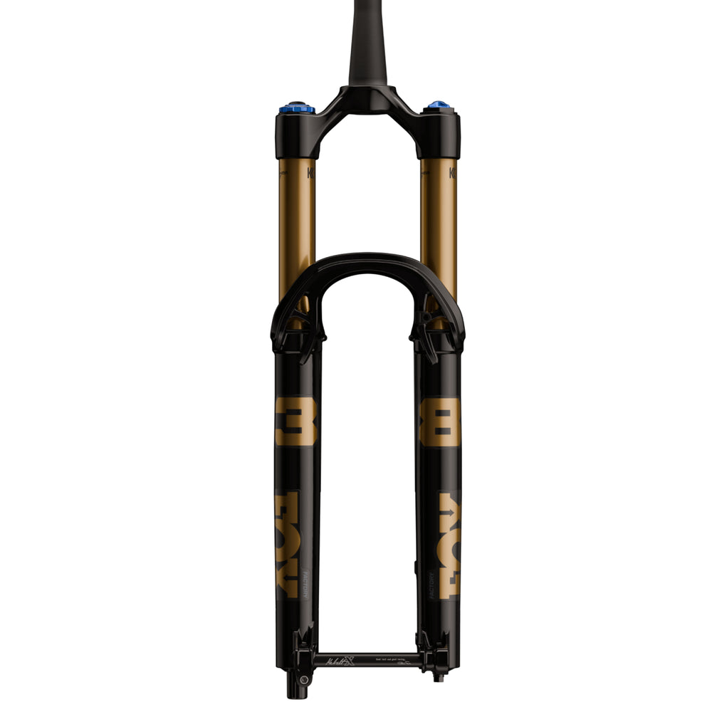Fox 38 Factory Mountain Bike Fork My27 Black Front View