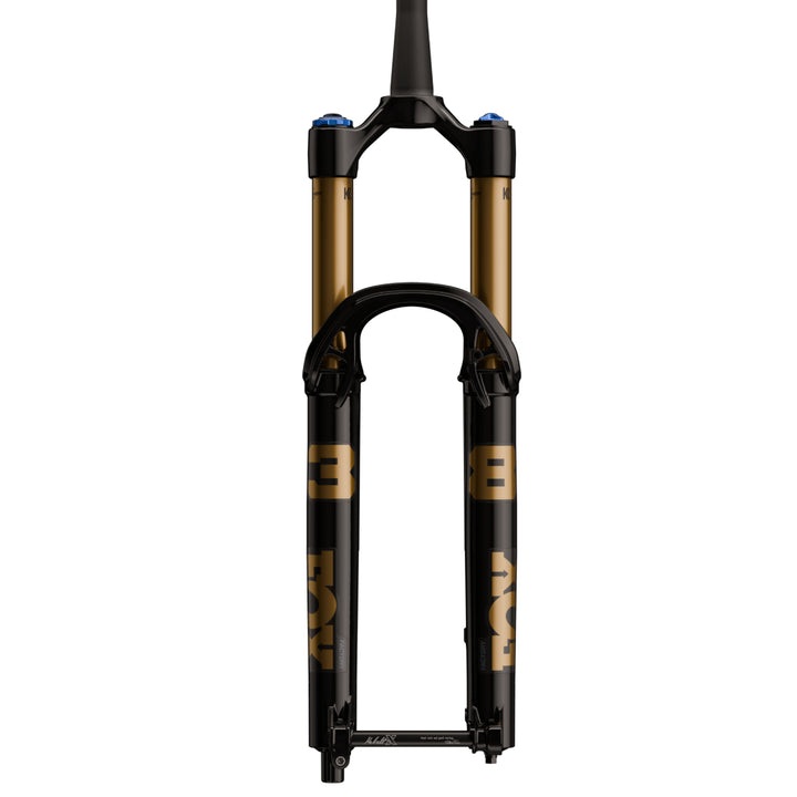 Fox 38 Factory Mountain Bike Fork My27 Black Front View