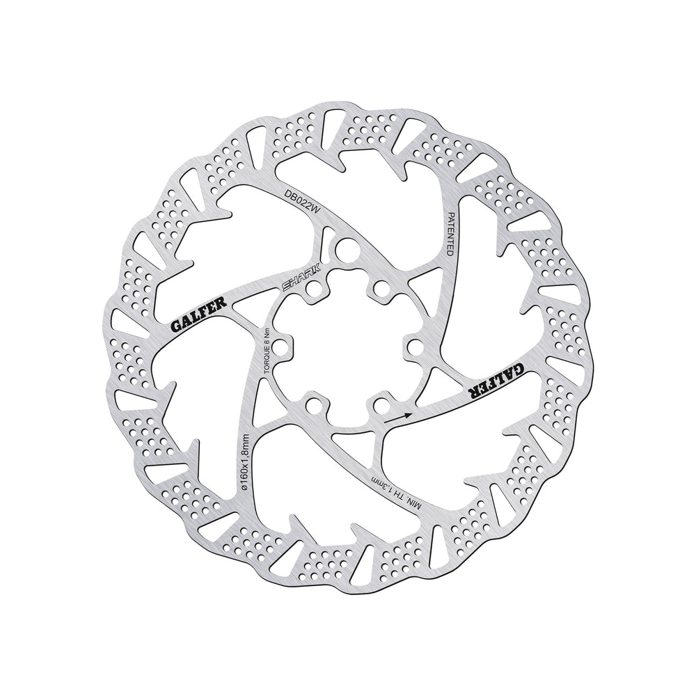 Galfer Shark Brake Disc Rotor 160mm