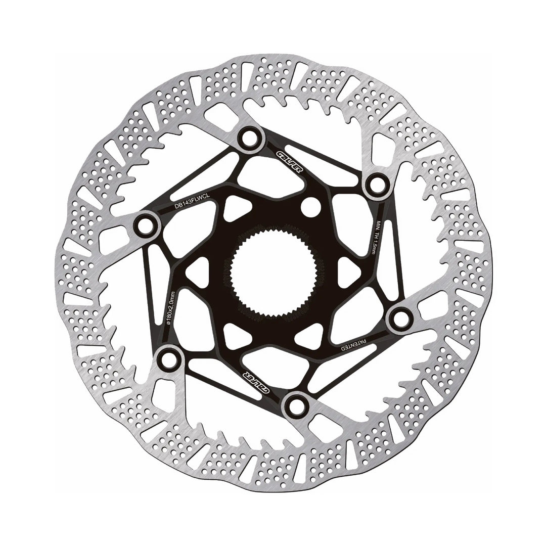 Galfer Wave Evo Centre Lock Brake Disc 180mm Black