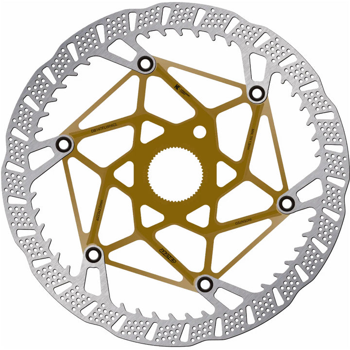 Galfer Wave Evo Centre Lock Brake Disc 223mm Kashima Gold