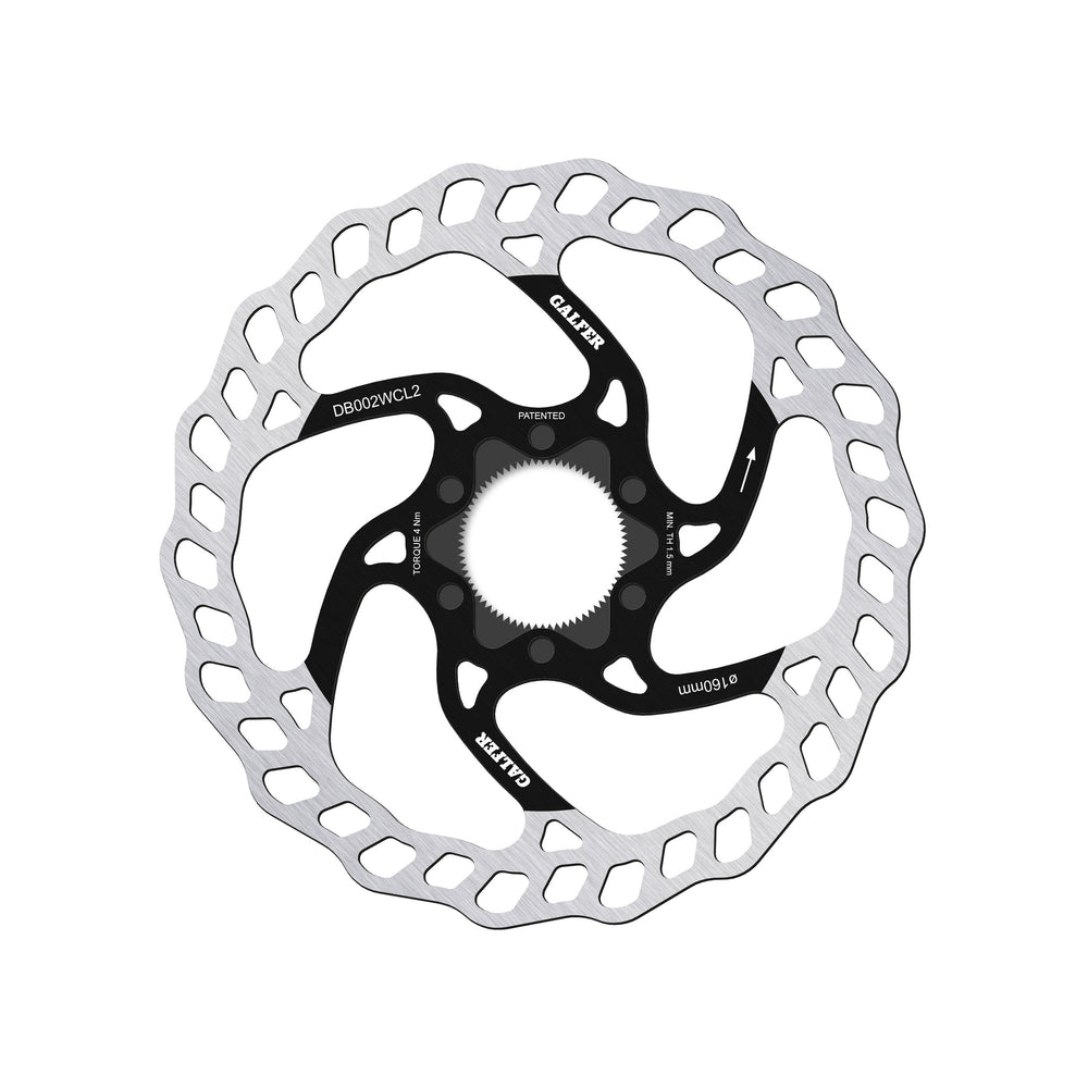 Galfer Wave Brake Disc Rotor 160mm Centrelock