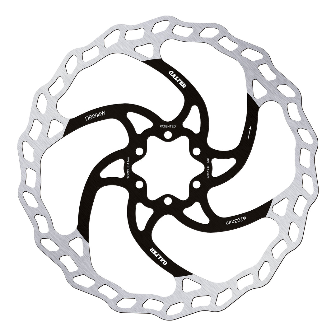 Galfer Wave Brake Disc Rotor 203mm