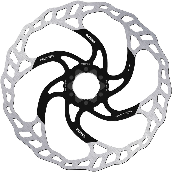 Galfer Wave Brake Disc Rotor 223mm Centrelock